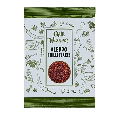 Image of Dried Chilli Aleppo Pepper Flakes 100g (pul Biber)