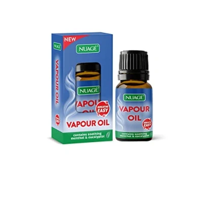 Image of Nuage Vapour Oil Contains Soothing Menthol &amp; Eucalyptol Breathe Easy (10ml)