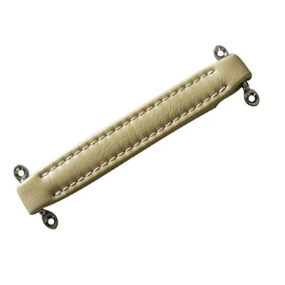 Image of KAISH Cream Vintage Style Guitar AMP Amplifier Handle Vinyl PVC for FD Amplifiers