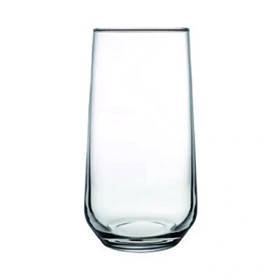 Image of Pasabahce, Allegra Series, Water or Soda Glasses, 470ml, 6 piece set, Dishwasher Safe and Shatter Resistant, versatile multipurpose