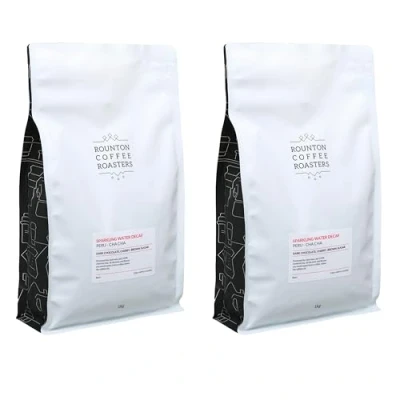 Image of Rounton Coffee Roasters 2kg Decaf Beans Chemical Free Sparkling Water Decaffeinated Freshly Roasted Caffeine Espresso Specialty Bags