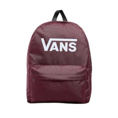 Image of Vans Unisex, Old Skool Print Backpack B Port Royale White, One Size