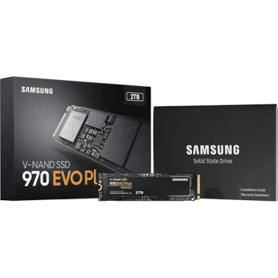 Image of Samsung 970 EVO Plus 2 TB PCIe NVMe M.2 Internal Solid State Drive (SSD) (MZ V7S2T0)