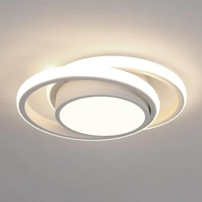 Image of Comely LED Ceiling Lights, 32W 2350LM Lamp, Dia 28cm Round Modern Design Lighting Fixturefor Hallway Balcony Bedroom Corridor, Natural Light 4500K