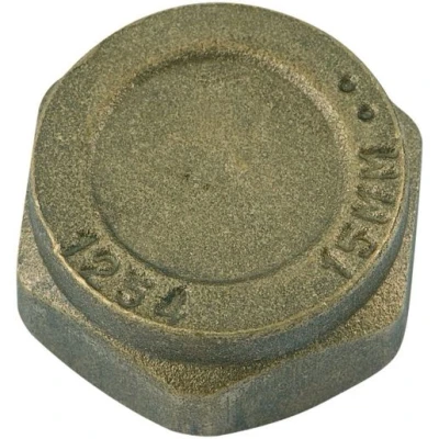 Image of Plumbright Brass Cap 1/2&quot;