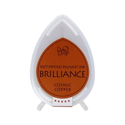 Image of Tsukineko Brilliance Dew Drop Ink Pads Cosmic Copper