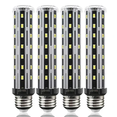 Image of LED Corn Light Bulb, E27 Bulb Wenscha Bulbs,20W(160W Halogen Equivalent) 2000 Lumens 6000K Daylight White Super Bright, Pack of 4