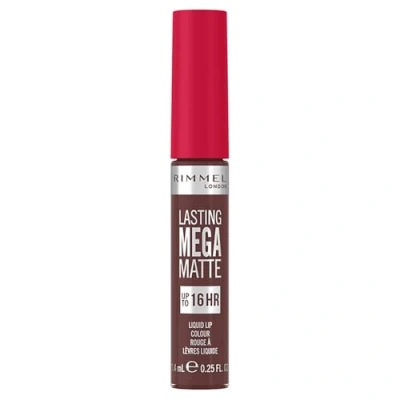 Image of Rimmel London Lasting Mega Matte Liquid Lipstick, Long Lasting, Hydrating, Vegan Formula 860 Urban Affair, 7.4ml