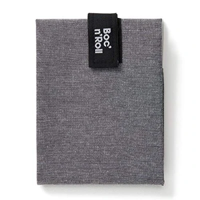 Image of Roll&#039;eat ® Reusable Sandwich Bag Container Eco Friendly Food and Washable Wrap Black Color Boc&#039;n&#039;Roll Nature