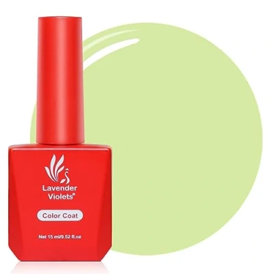 Image of Lavender Violets 15ml Gel Nail Polish Spring Light Green Soak Off UV LED Lamp Curing Manicure Pedicure Larger Content Fructus Apple A0252