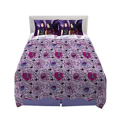 Image of Franco Kids Bedding Super Soft Sheet Set, Full, Disney Descendants 3