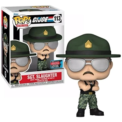 Image of Funko POP! Retro Toys: G.I. Joe SGT. Slaughter Vinyl Figure 2022 Fall Convention Exclusive