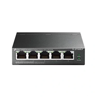 Image of TP Link TL SF1005LP 5 Port 10/100Mbps (4X PoE Switch)
