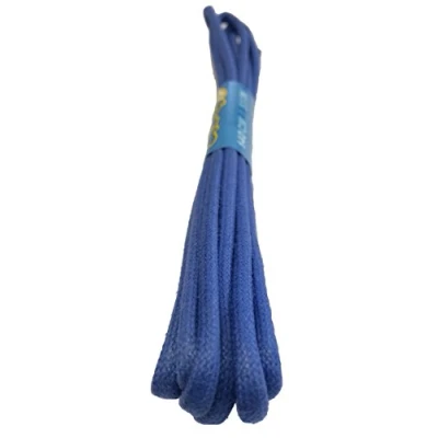 Image of Big Laces Round Royal Blue 5mm wide 100cm long Waxed Shoelaces