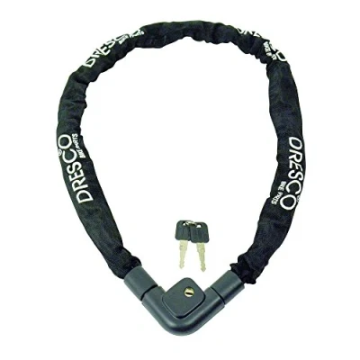 Image of Dresco 5250202 Chain Lock 120 cm Diameter 7 mm with 2 Keys