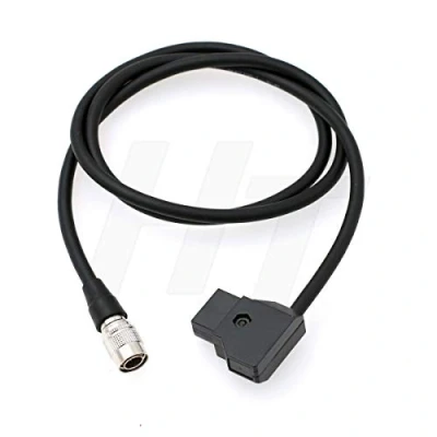 Image of HangTon D tap Hirose Male 4 Pin Power Cable for Zoom F4/F8 Recorder Sound Devices 664 702