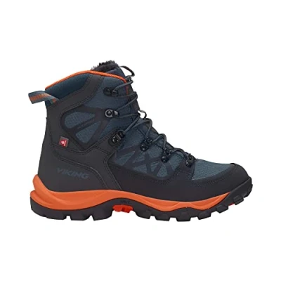 Image of Viking Co​n​s​t​r​i​c​t​o​r​ Hi​g​h​ Wp M Walking Shoe Men&#039;s, Navy Denim, 9 UK