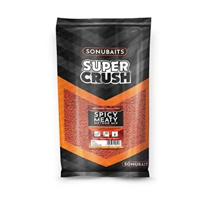Image of Sonubaits Spicy Meaty Method Mix Groundbait (2kg)