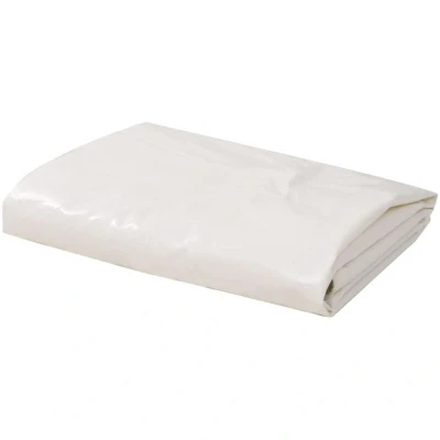 Image of vidaXL Tarpaulin 650 g/m² 3x3 m White