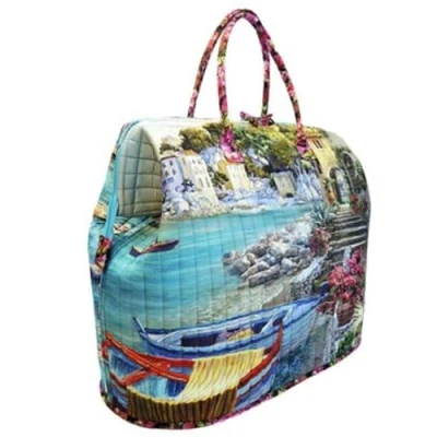 Image of Aunties Two Patterns Giant Poppins Bag Pattern, Multi
