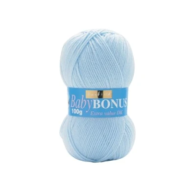 Image of Sirdar Wool Hayfield Bonus DK Double Knitting, Baby Blue (854), 100g