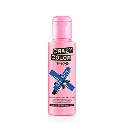Image of Renbow Crazy Color Semi Permanent Hair Dye Sky Blue 59 100ml