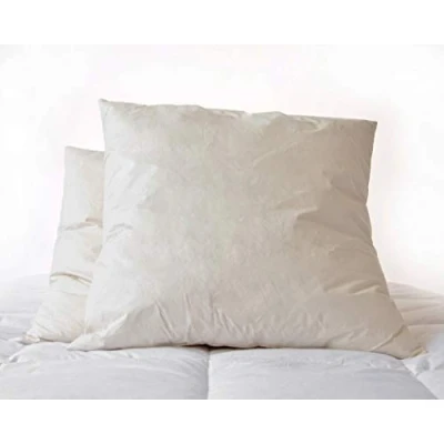 Image of Bedding Direct UK Superior 65cm x Square Euro Continental Duck Feather Pillow…