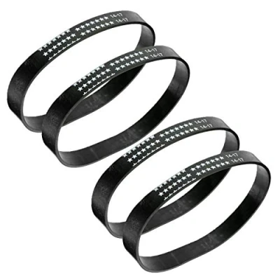 Image of 4 Vacuum Cleaner Rubber Drive Belts For Hometek Powersonic HT108 Upright Hoover