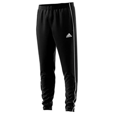 Image of Adidas Kids Core 18 Training Trousers Black/White, Size 116