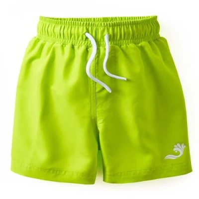 Image of Splash About Boy&#039;s Soaked Swim Shorts Board, Lime, 6 7 Years