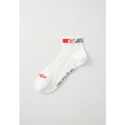 Image of GripGrab Unisex&#039;s Classic Low Cut Short Summer Cycling Socks, White 1 Pair, L