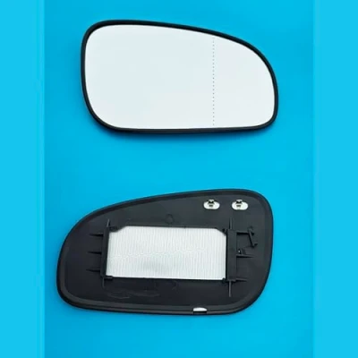 Image of Door Wing Mirror Glass Fits VOLVO S60(2000 to 2003),S80(1998 2004), V70(2000 2004) With Base Right Hand Driver Side