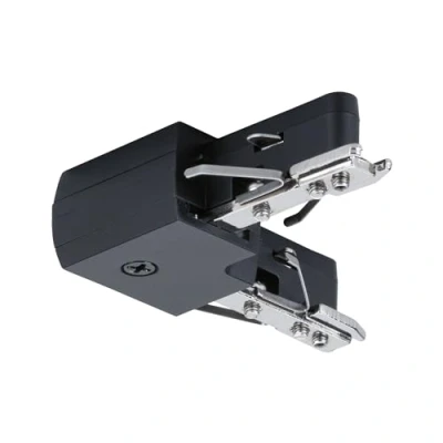 Image of Paulmann 96906 URail L connector62x62 mm max. 1000W black matt rail system