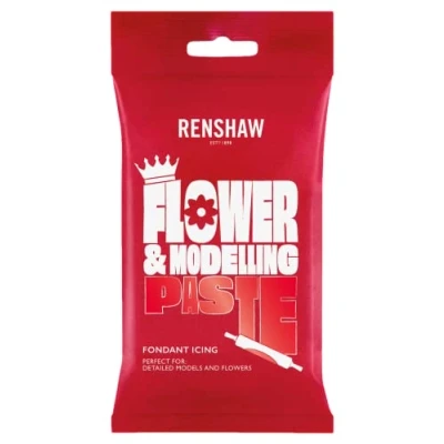 Image of Renshaw Flower &amp; Modelling Paste Carnation Red, 250 g (Pack of 1)