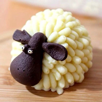 Image of LC Sheep Silicone Moulds Handmade Soap Molds Mould DIY Mold Cake