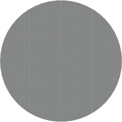 Image of vidaXL Pool Ground Cloth Light Grey Ø428 cm Polyester Geotextile