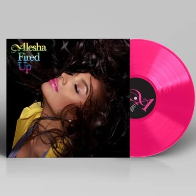 Image of Alesha Dixon Fired Up: 15th Anniversary Pink vinyl Sealed 2023 UK LP BKWX003LP