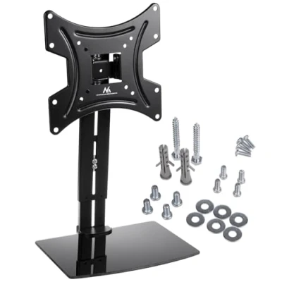 Image of Wall mount for TV with shelf Maclean, max. 20kg, VESA 200x200, 15 42&quot;, MC 451
