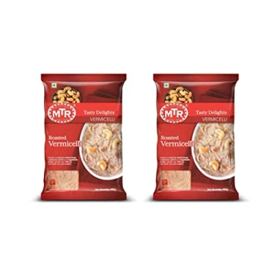 Image of MTR Roasted Vermicelli 900g (Pack of 2) to The Desired Taste Suji Tasty and Healthy