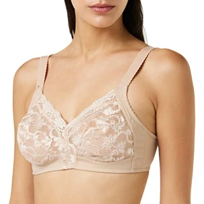 Image of Triumph Womens Delicate Doreen Non wired Bra, Black, 34E UK