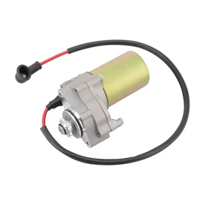 Image of GOOFIT Electric Starter Motor Replacement For 50cc 70cc 90cc 110cc 125cc Under Hotizontal Engine ATV Dirt Bikes Go Karts