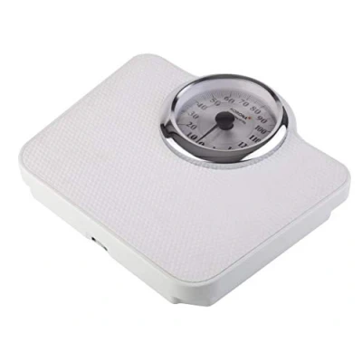 Image of Korona Bodo 77400 Personal Scales Mechanical Round Scale White Chrome Ring Solid