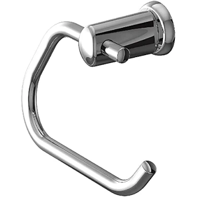 Image of Magnetic Chrome Toilet Roll Paper Holder for Clip on Heated Towel Rail Extra