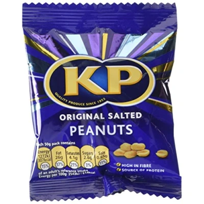 Image of Kp Original Salted Peanuts 50 G (Pack of 24)