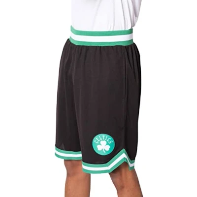 Image of Ultra Game NBA Boston Celtics Mens Woven Basketball Shorts, Team Color, XX Large
