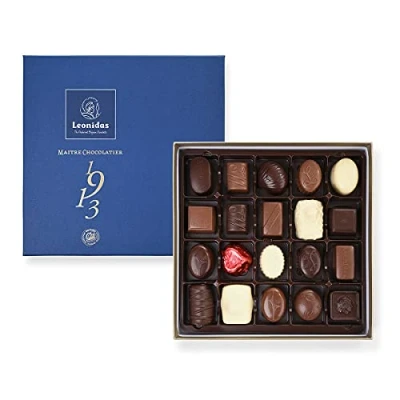 Image of Leonidas Belgian Chocolates, Heritage Chocolates Box, Luxury Assorted Gift 9 10 Pieces Chocolate