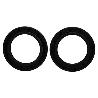 Image of 2 Trailer Bearing Hub Metric Oil Seal ID 42mm x OD 62mm W 7mm Rubber Sprung
