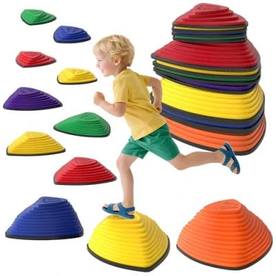 Image of Aiyaplay 11 Pieces Stepping Stones for Balance and Motor Skills