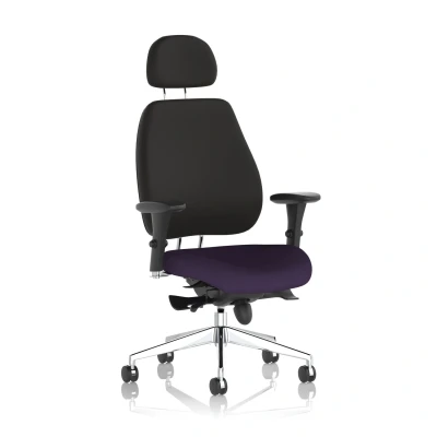 Image of Chiro Plus Bespoke Colour Seat Tansy Purple With Headrest