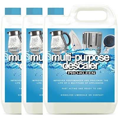 Image of Super Quick Descaler 3 x 5 Litres Multi Purpose (Dissolves Limescale On Contact)